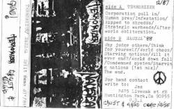 Terrorizer : Terrorizer - Nausea Split demo 87' - 88'
